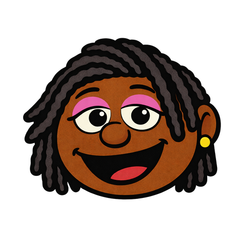 Character pin buttons